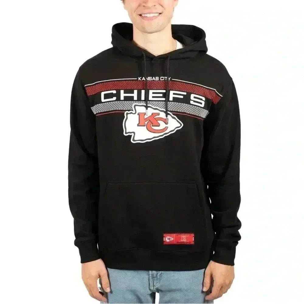 Ultra Game NFL Official Adults Super Soft Pullover Hoodie Sweatshirt
